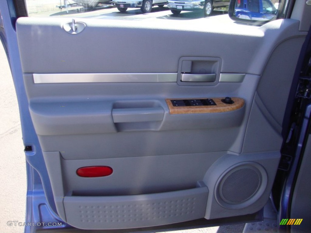 2007 Aspen Limited HEMI - Marine Blue Pearl / Dark Slate Gray/Light Slate Gray photo #9