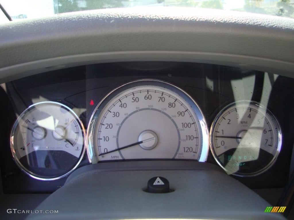 2007 Aspen Limited HEMI - Marine Blue Pearl / Dark Slate Gray/Light Slate Gray photo #12