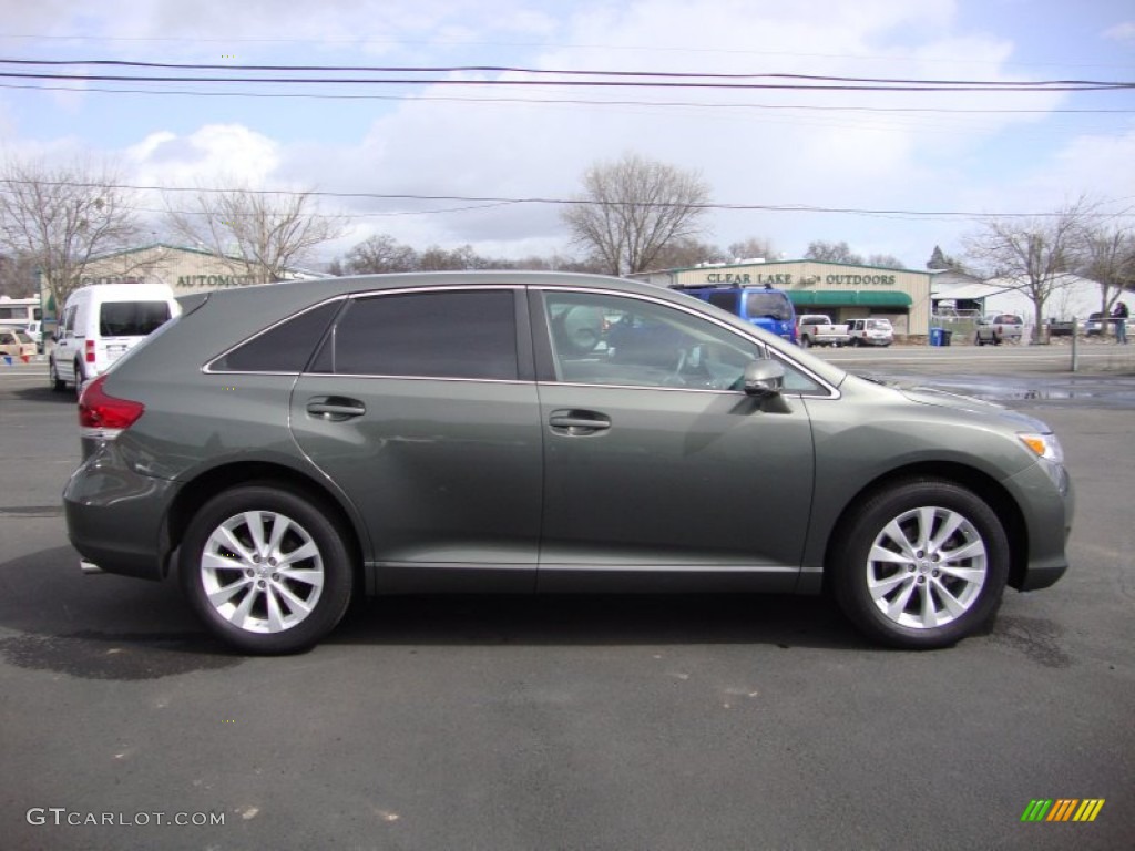 2013 Venza LE - Cypress Green Pearl / Ivory photo #8
