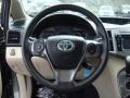Ivory 2013 Toyota Venza LE Steering Wheel
