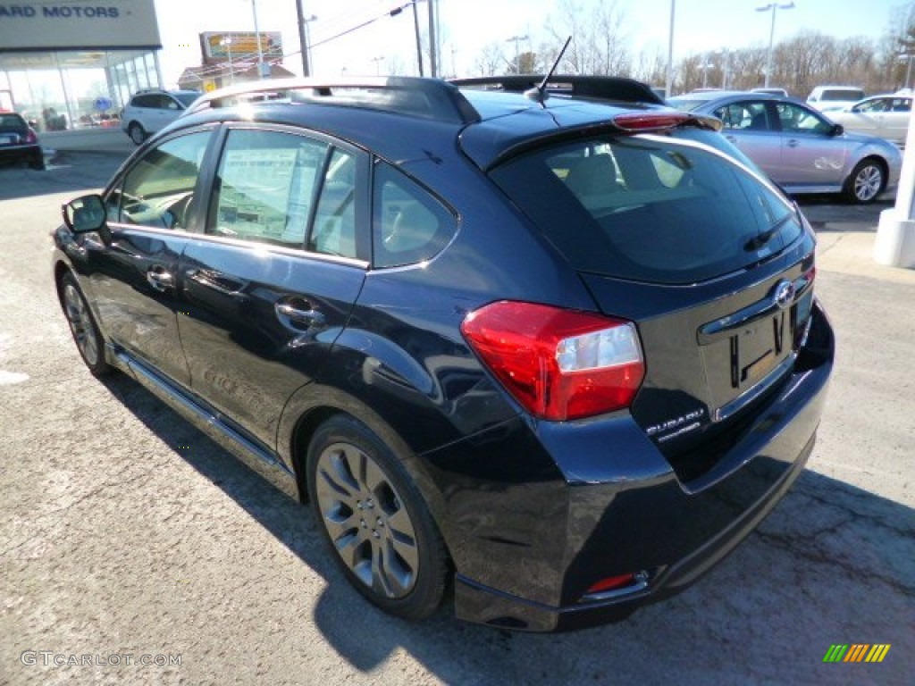 2014 Impreza 2.0i Sport Limited 5 Door - Plasma Blue Pearl / Ivory photo #4