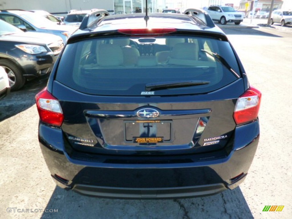 2014 Impreza 2.0i Sport Limited 5 Door - Plasma Blue Pearl / Ivory photo #5