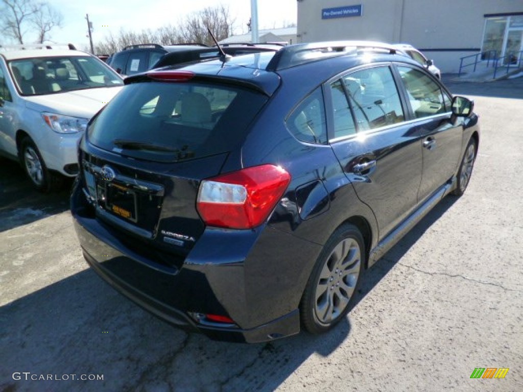 2014 Impreza 2.0i Sport Limited 5 Door - Plasma Blue Pearl / Ivory photo #6