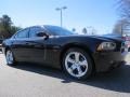 2014 Pitch Black Dodge Charger R/T Max  photo #4