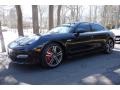 Basalt Black Metallic 2011 Porsche Panamera Turbo