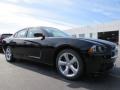 2014 Pitch Black Dodge Charger SXT  photo #4