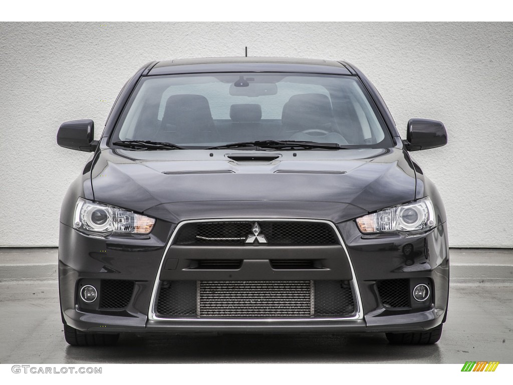 Mercury Gray 2012 Mitsubishi Lancer Evolution MR Exterior Photo #91259867