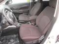 2013 Mitsubishi Outlander Sport Black Interior Front Seat Photo