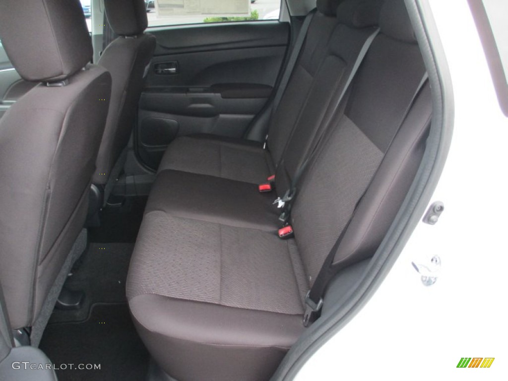 2013 Mitsubishi Outlander Sport SE Rear Seat Photo #91260115