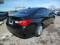 2012 Midnight Black Hyundai Sonata SE  photo #7