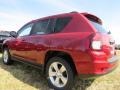 2014 Deep Cherry Red Crystal Pearl Jeep Compass Latitude  photo #2