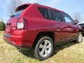 2014 Deep Cherry Red Crystal Pearl Jeep Compass Latitude  photo #3