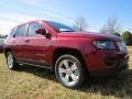 2014 Deep Cherry Red Crystal Pearl Jeep Compass Latitude  photo #4