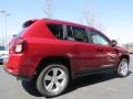 2014 Deep Cherry Red Crystal Pearl Jeep Compass Latitude  photo #3