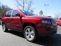 2014 Deep Cherry Red Crystal Pearl Jeep Compass Latitude  photo #4