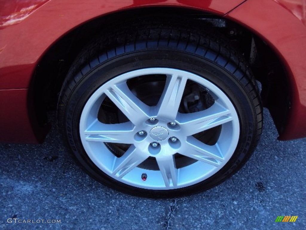 2008 Eclipse Spyder GT - Rave Red / Dark Charcoal photo #24