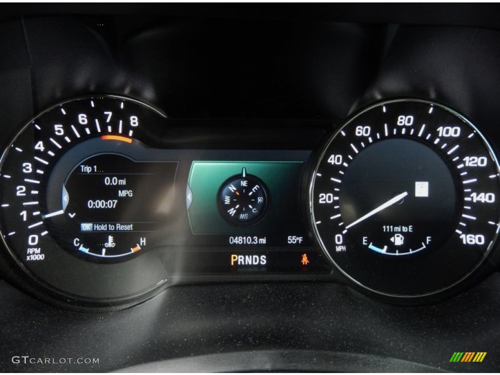 2013 Lincoln MKZ 2.0L EcoBoost FWD Gauges Photo #91262071