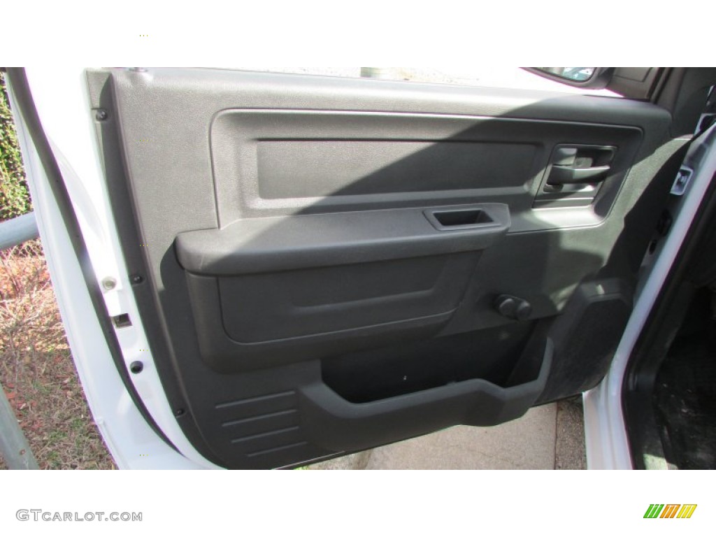 2011 Ram 1500 ST Regular Cab - Bright White / Dark Slate Gray/Medium Graystone photo #14