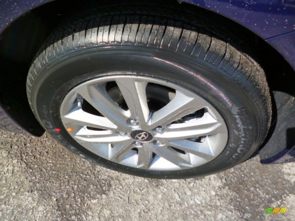 2014 Elantra SE Sedan - Blue / Gray photo #9