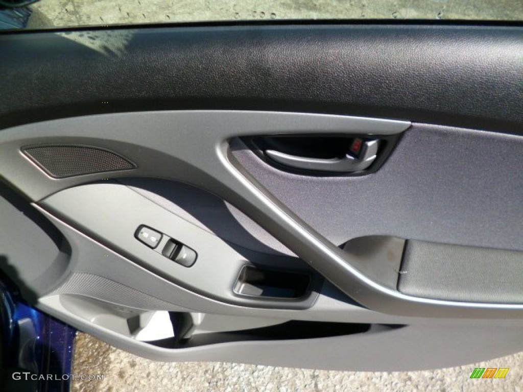 2014 Elantra SE Sedan - Blue / Gray photo #11