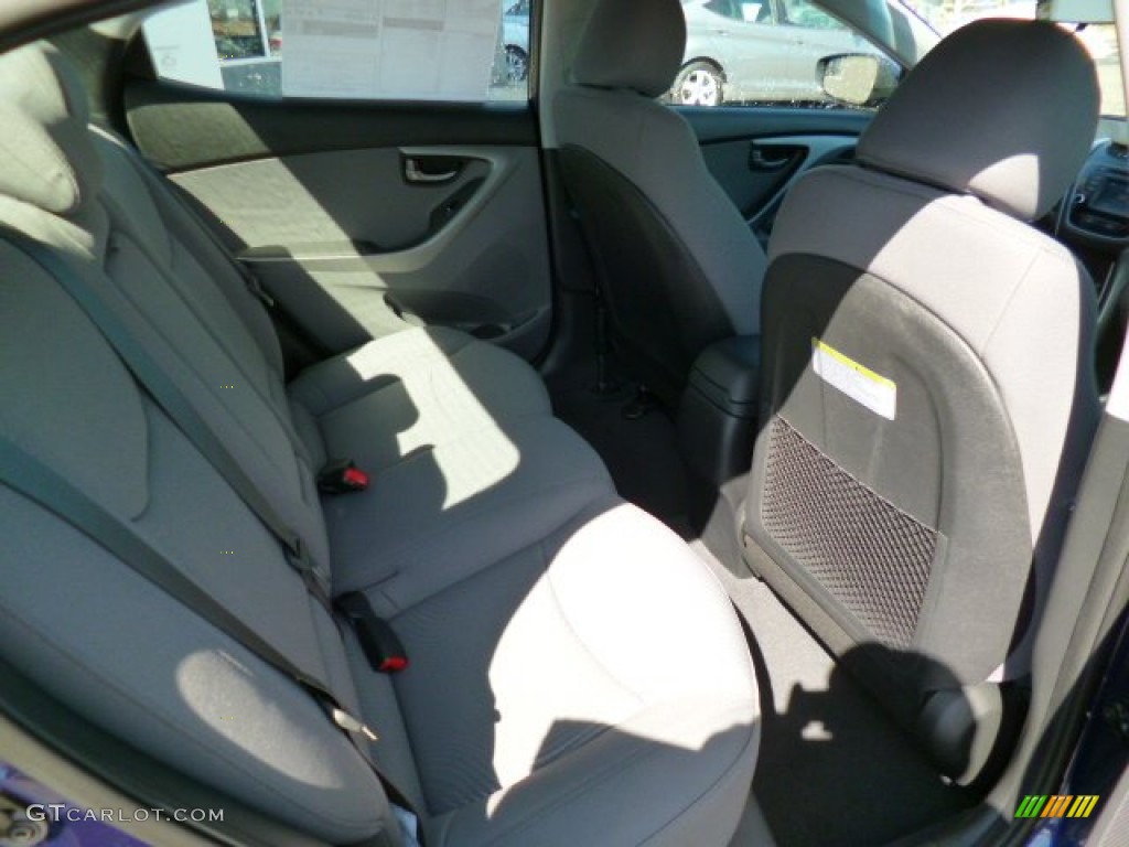 2014 Elantra SE Sedan - Blue / Gray photo #12