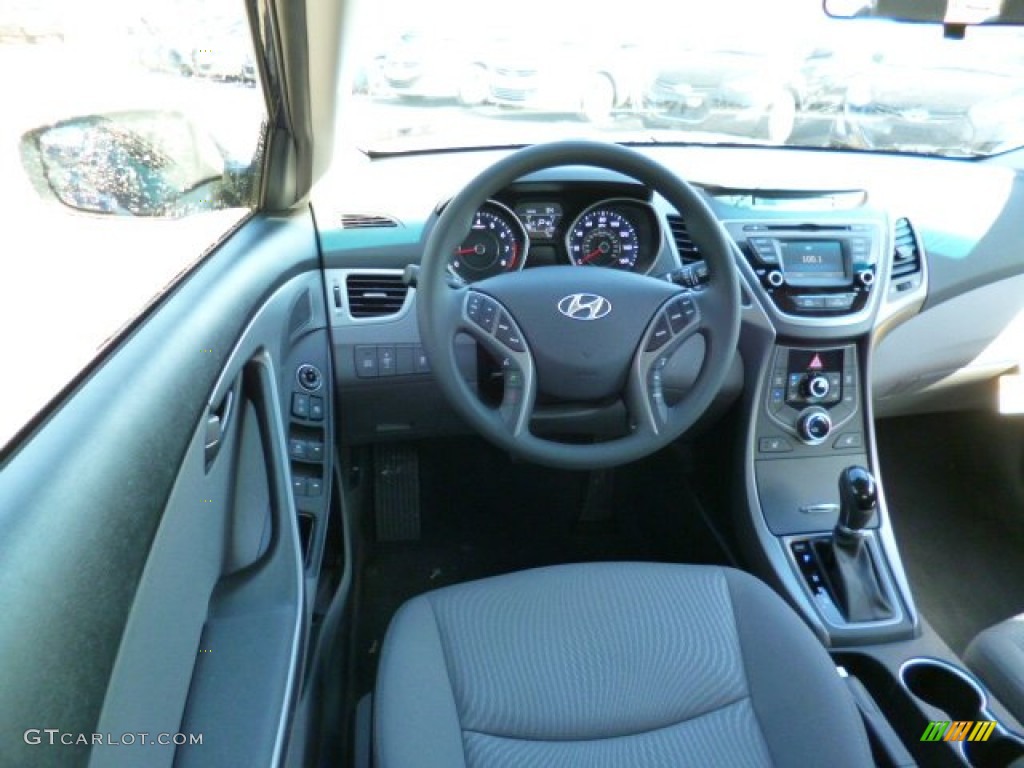 2014 Elantra SE Sedan - Blue / Gray photo #14