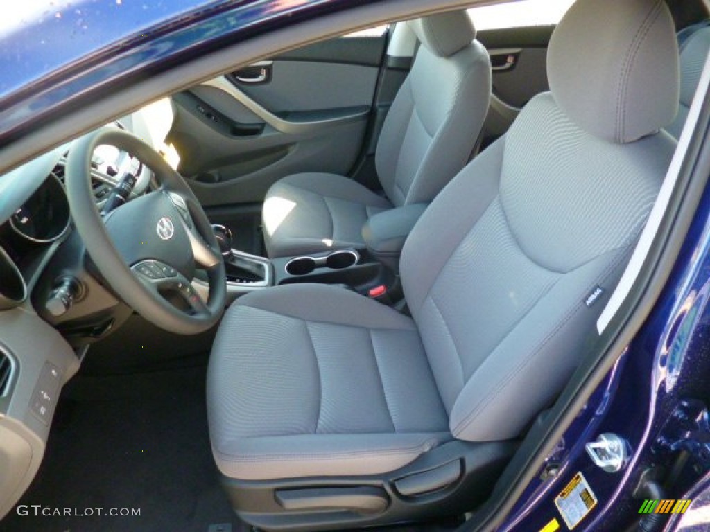 2014 Elantra SE Sedan - Blue / Gray photo #15