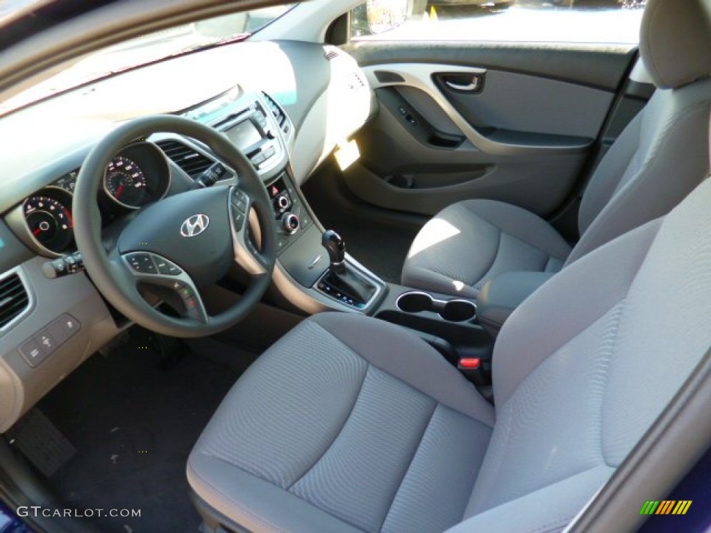 2014 Elantra SE Sedan - Blue / Gray photo #16