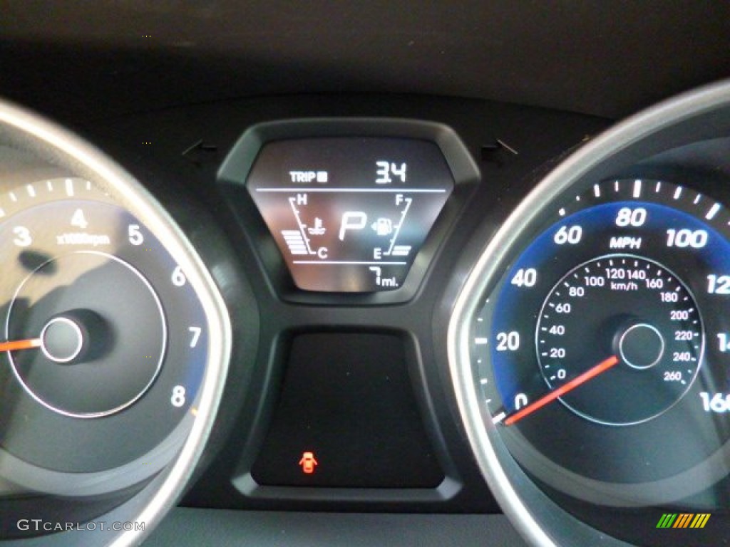 2014 Elantra SE Sedan - Blue / Gray photo #20