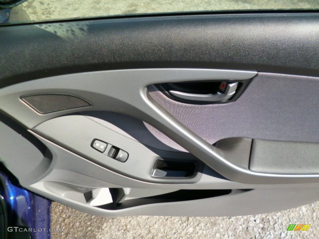 2014 Elantra SE Sedan - Blue / Gray photo #10