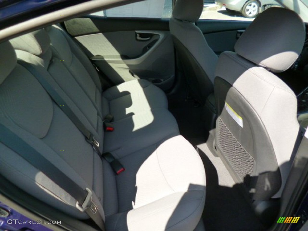 2014 Elantra SE Sedan - Blue / Gray photo #11