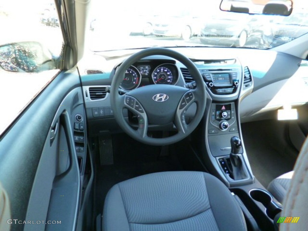 2014 Elantra SE Sedan - Blue / Gray photo #13