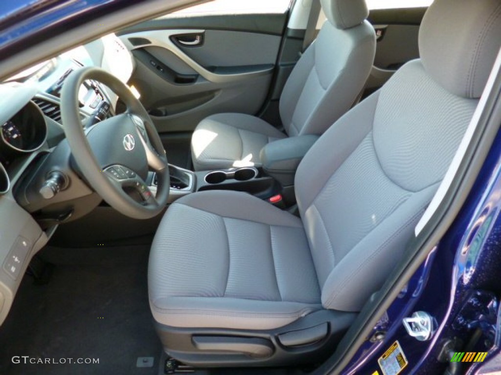 2014 Elantra SE Sedan - Blue / Gray photo #14