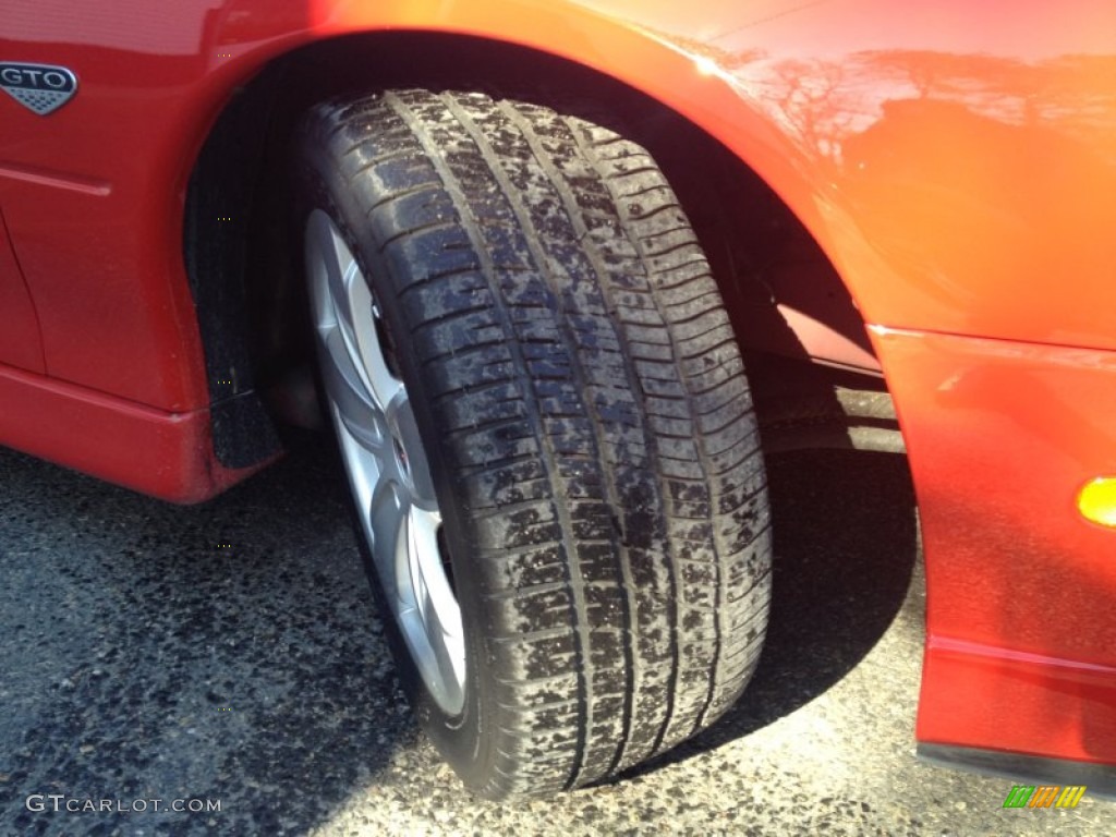 2005 GTO Coupe - Torrid Red / Black photo #2