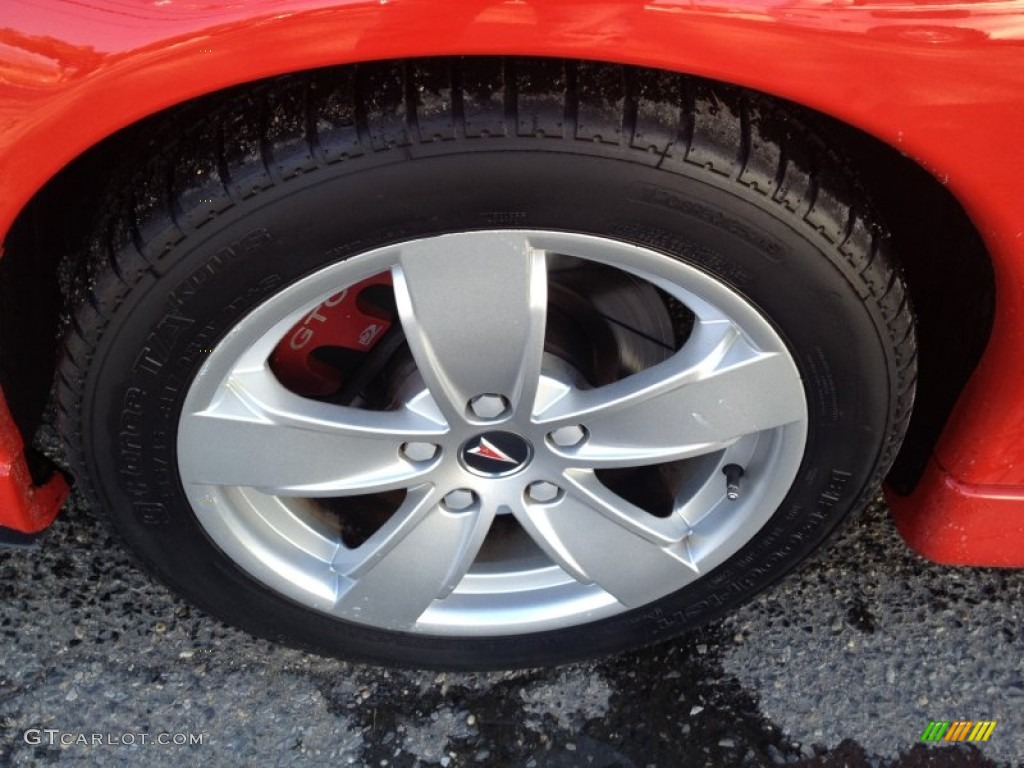 2005 GTO Coupe - Torrid Red / Black photo #3