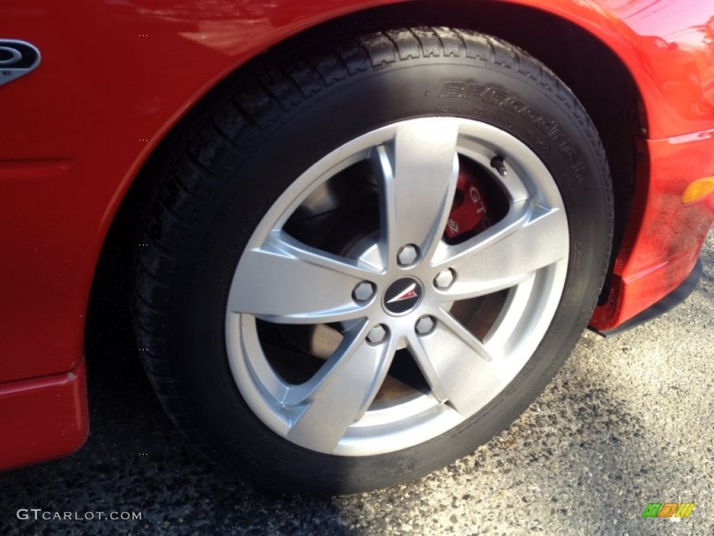 2005 GTO Coupe - Torrid Red / Black photo #6