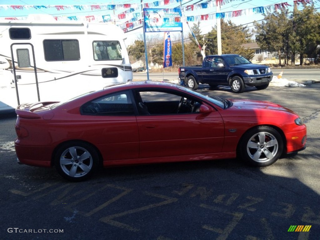 2005 GTO Coupe - Torrid Red / Black photo #8