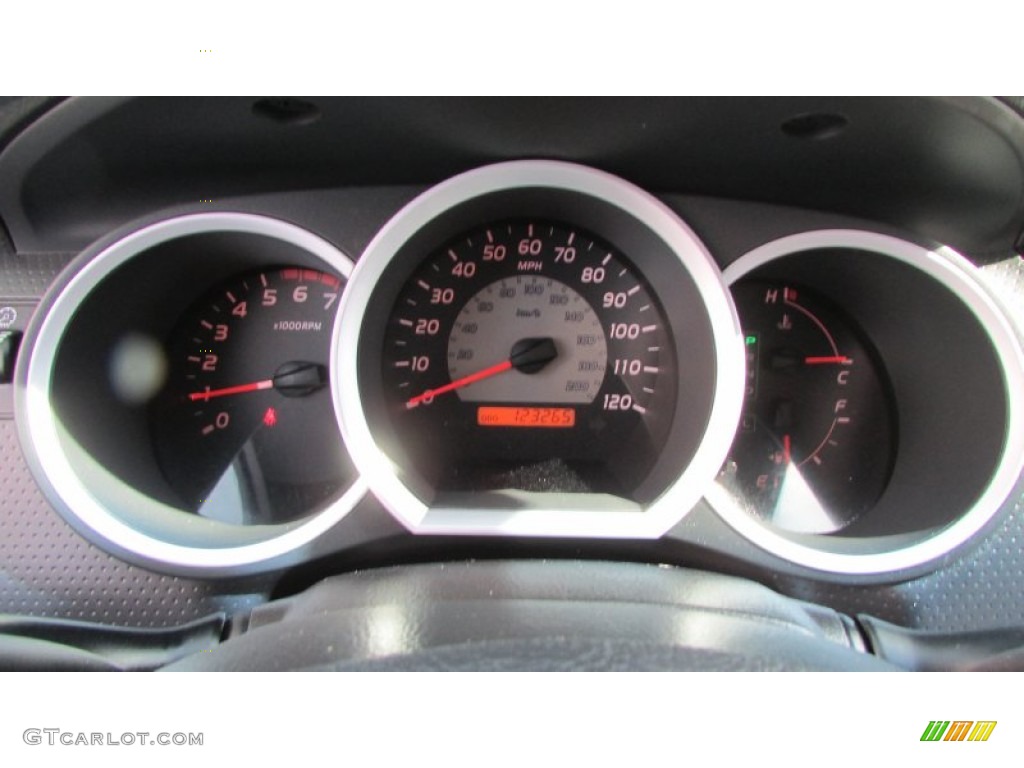 2007 Tacoma V6 PreRunner Double Cab - Super White / Graphite Gray photo #24