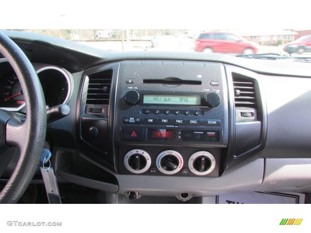 2007 Tacoma V6 PreRunner Double Cab - Super White / Graphite Gray photo #27