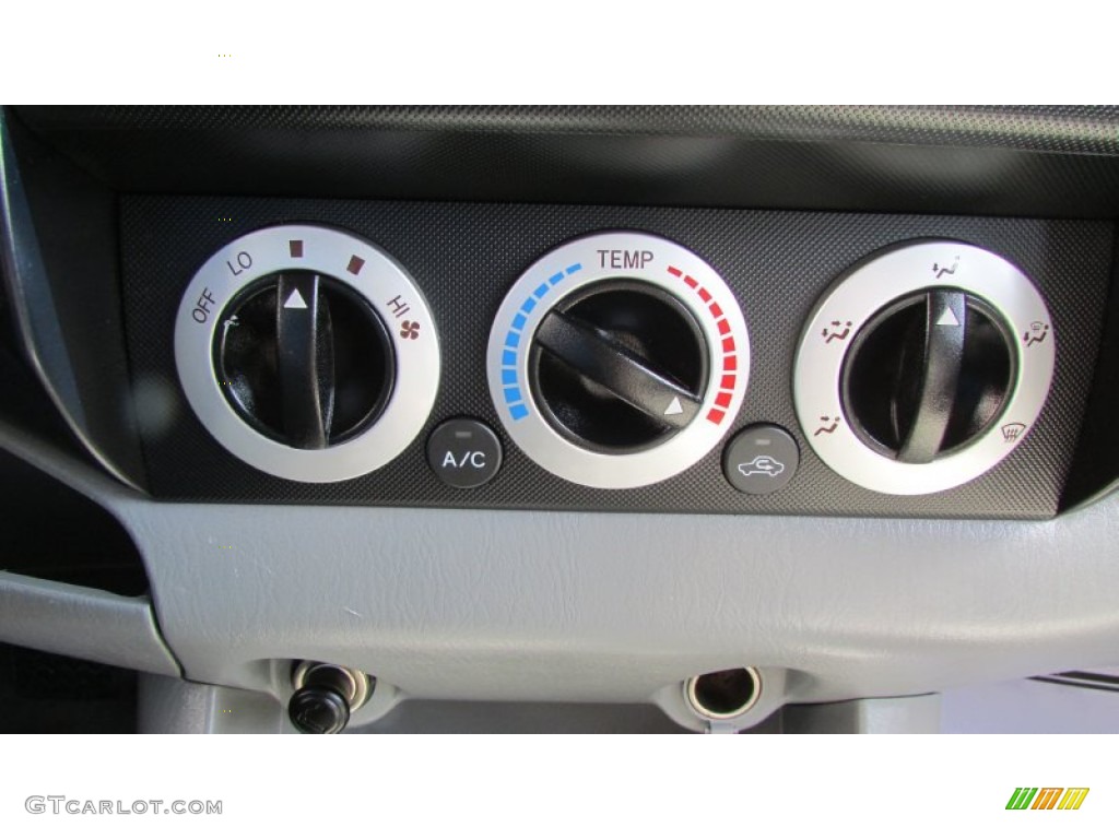 2007 Tacoma V6 PreRunner Double Cab - Super White / Graphite Gray photo #29