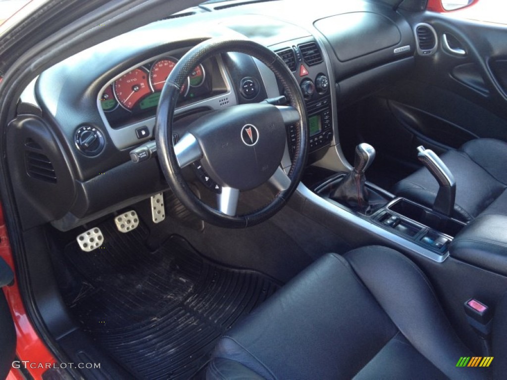 2005 GTO Coupe - Torrid Red / Black photo #19