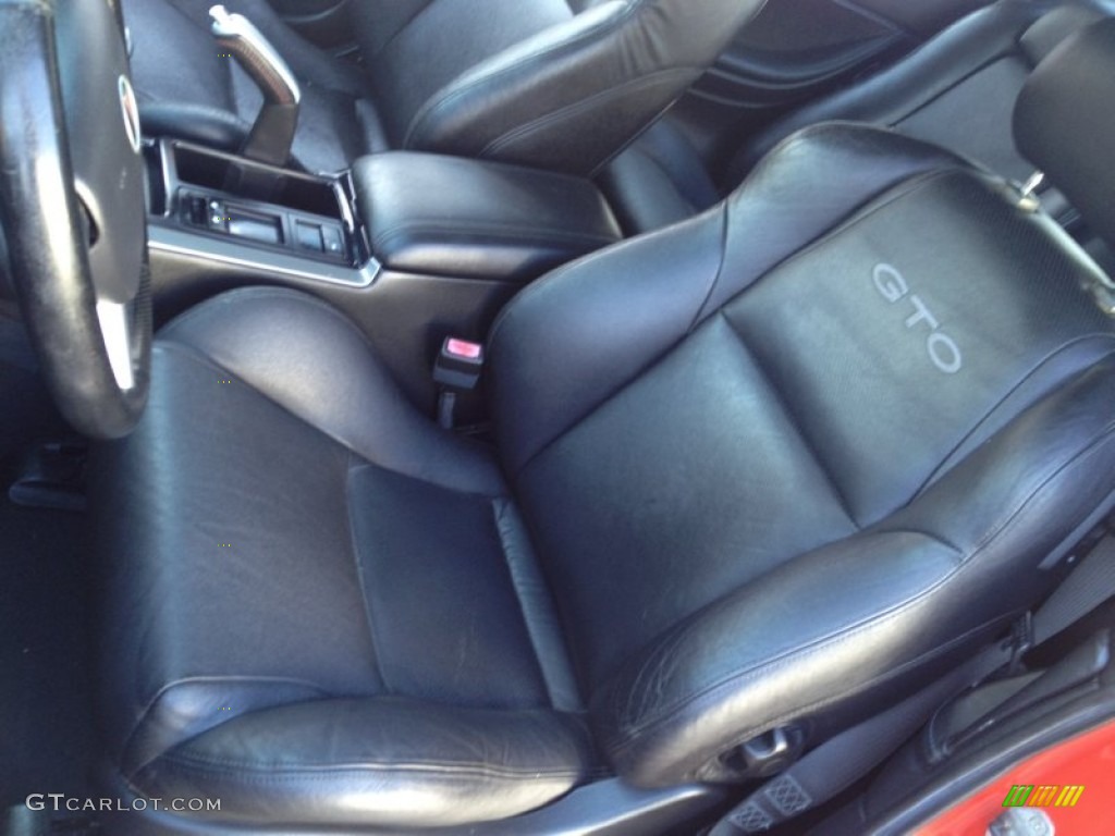 2005 GTO Coupe - Torrid Red / Black photo #21