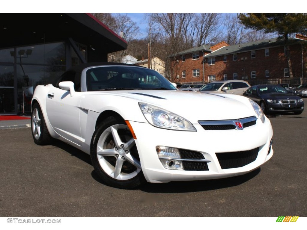 2007 Sky Roadster - Polar White / Black photo #1
