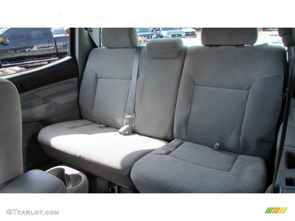 2007 Tacoma V6 PreRunner Double Cab - Super White / Graphite Gray photo #35