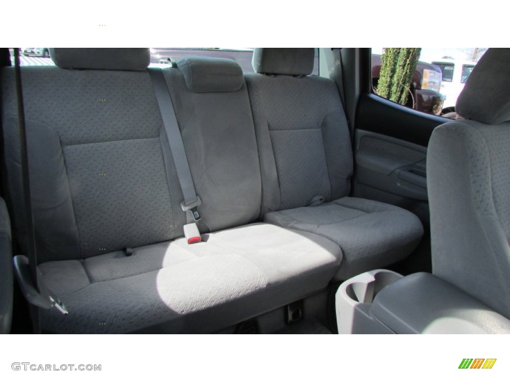 2007 Tacoma V6 PreRunner Double Cab - Super White / Graphite Gray photo #49