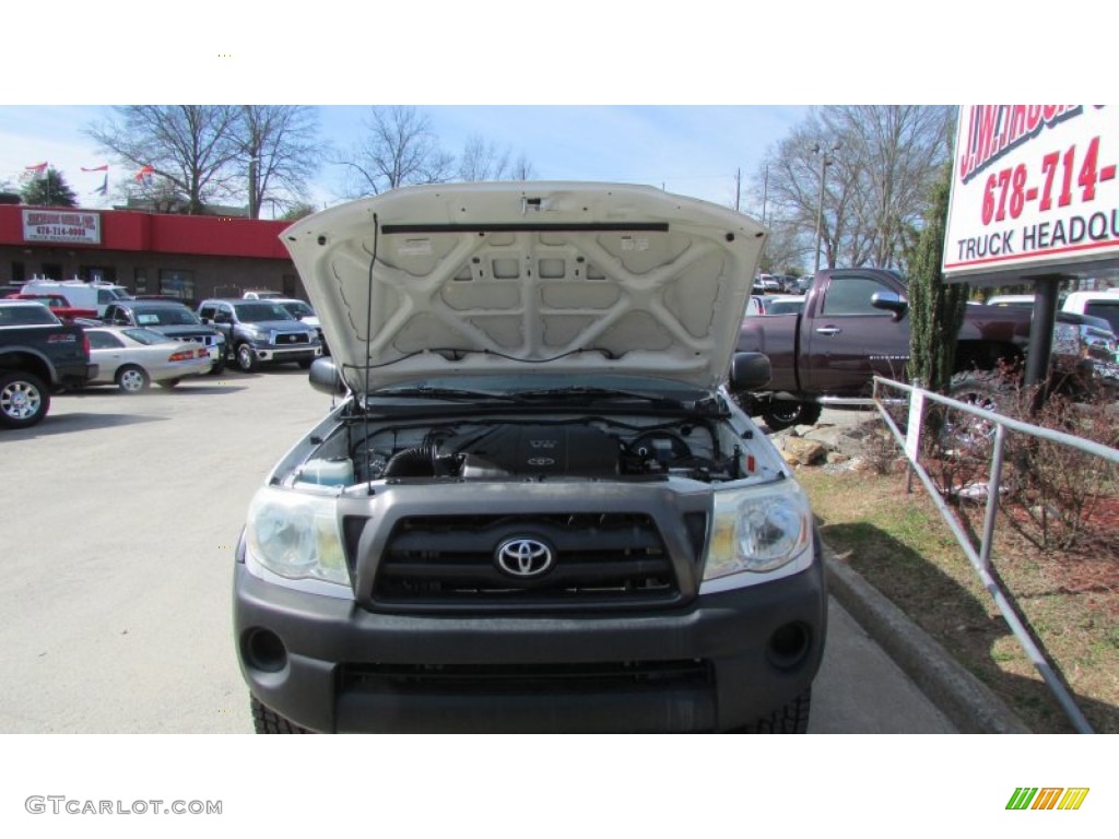 2007 Tacoma V6 PreRunner Double Cab - Super White / Graphite Gray photo #54