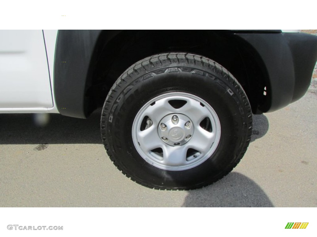 2007 Tacoma V6 PreRunner Double Cab - Super White / Graphite Gray photo #64