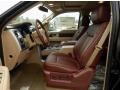  2014 F150 King Ranch SuperCrew 4x4 King Ranch Chaparral/Pale Adobe Interior