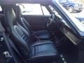 Black 1985 Porsche 911 Carrera Cabriolet Interior Color