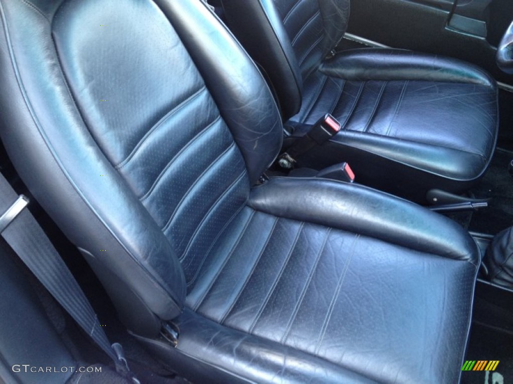 1985 Porsche 911 Carrera Cabriolet Front Seat Photo #91266901